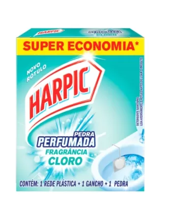 HARPIC PEDRA FRAGRANCIA CLORO SUPER ECONOMIA