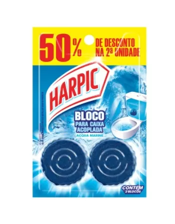 (P)2 HARPIC TABLETE CX ACOPL AZUL 25%OFF