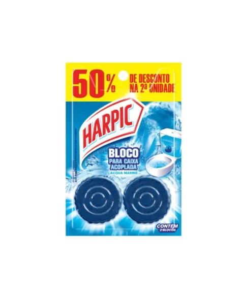 (P)2 HARPIC TABLETE CX ACOPL AZUL 25%OFF