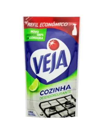 VEJA COZINHA DESENG LIMAO SACHE 400ML