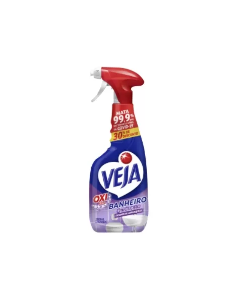 (P)VEJA BANHEIRO ANTIBAC LAVANDA GAT 500ML 30%OFF
