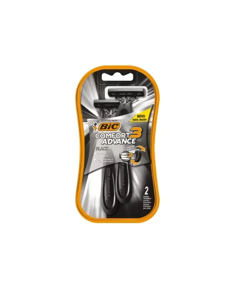 AP DE BARBEAR BIC COMFORT 3 BLACK C/2UN