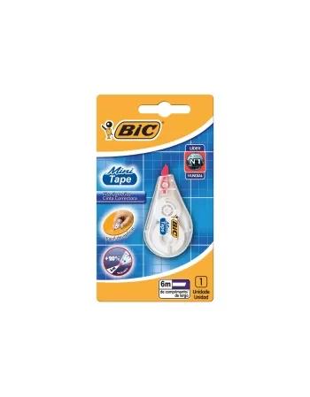 FITA CORRETIVA MINI TAPE BIC 6M BL