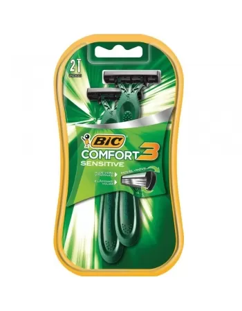 AP DE BARBEAR BIC COMFORT 3 SENS C/2UN