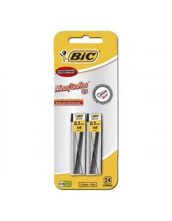 GRAFITE BIC 0.5 HB N2 C/2UN BL