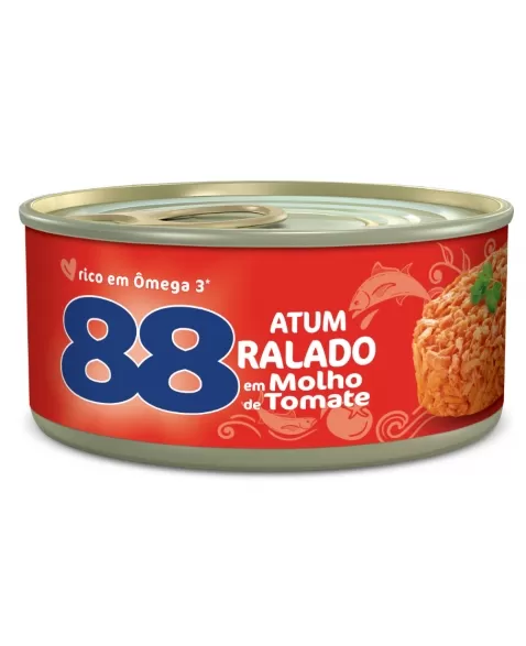 88 ATUM RALADO AO MOLHO DE TOMATE 140G