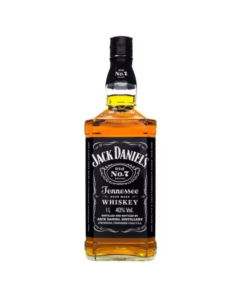 JACK DANIEL\'S TENNESSE WHISKEY 1000ML C/ CARTUCHO