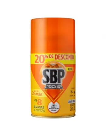 SBP AUTOMATICO CITRONELA PROMO 20% REFIL 250 ML