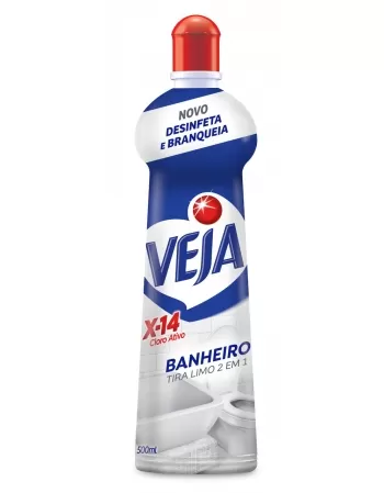 VEJA BANHEIRO TIRA LIMO 2X1 SQUEEZE 500ML