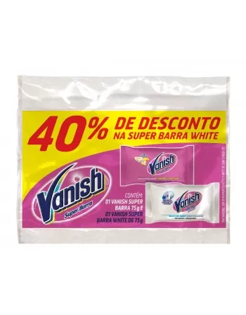 (P)VANISH BAR 1PINK+1WHITE 150G 40%OFF