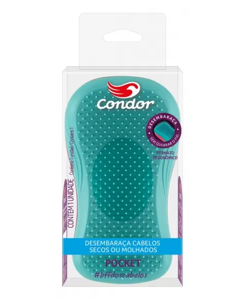 ESCOVA POCKET DE MÃO CONDOR