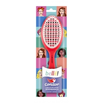 ESCOVA PARA CABELO BELLE OVAL CONDOR