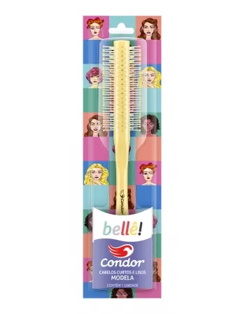ESCOVA PARA CABELO BELLE REDONDA CONDOR