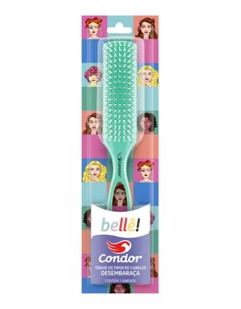 ESCOVA PARA CABELO BELLE PLANA CONDOR