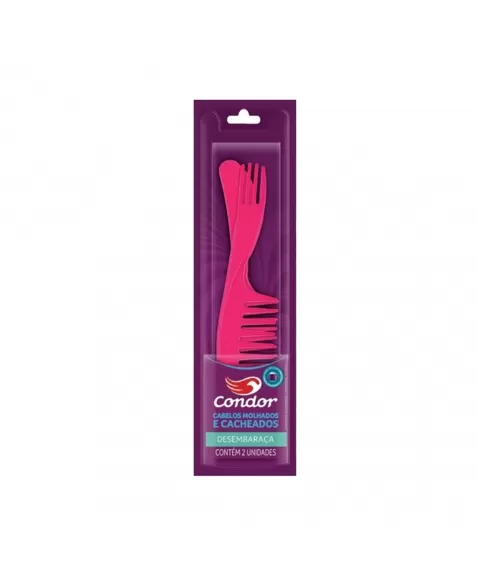 PENTE PARA CABELO 2EM1 APLICADOR MASC E COND CONDOR