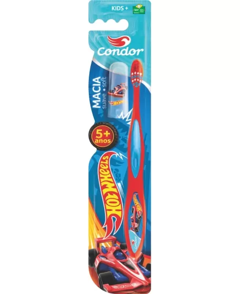 ESCOVA DENTAL KIDS+ HOT WHEELS MACIA CONDOR