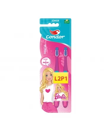 (P)ESCOVA DENTAL CONDOR JUNIOR BARBIE MACIA L2P1