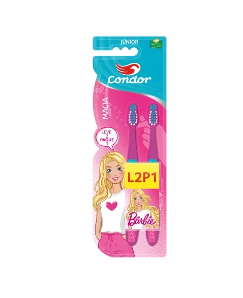 (P)ESCOVA DENTAL CONDOR JUNIOR BARBIE MACIA L2P1