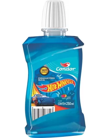 ENXAGUANTE BUCAL CONDOR HOT WHEELS TUTTI FRUTTI 250ML