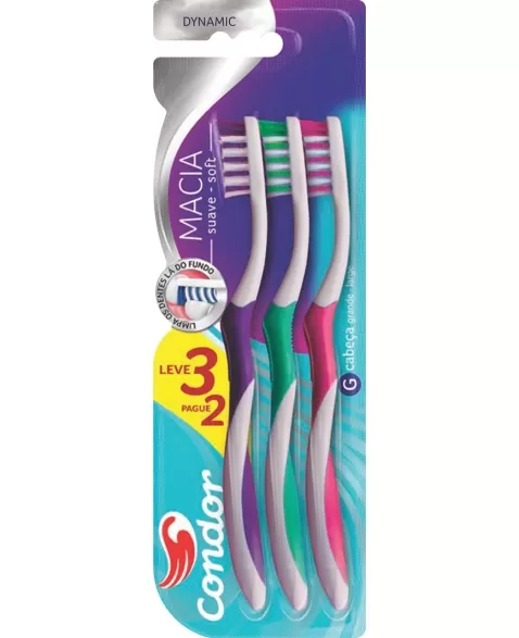 (P)ESCOVA DENTAL CONDOR DYNAMIC MACIA L3P2