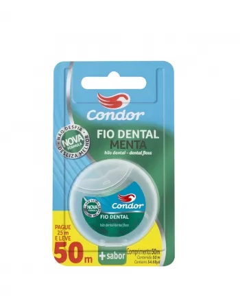 (P)FIO DENTAL CONDOR MENTA L50M P25M