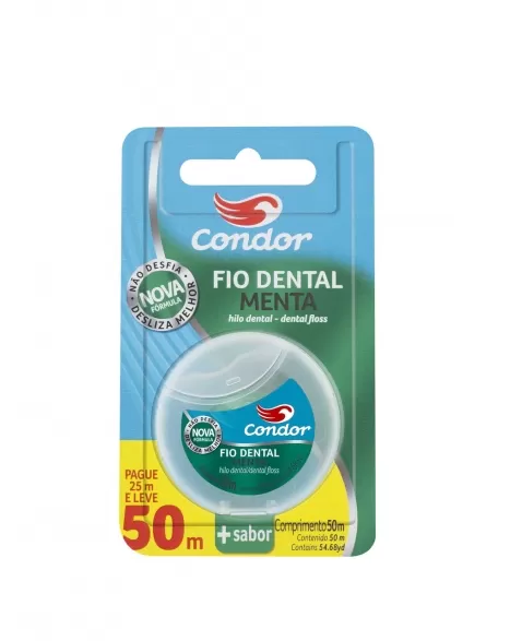 (P)FIO DENTAL CONDOR MENTA L50M P25M