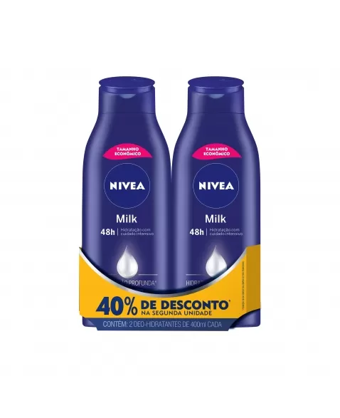 (P)2 LOCAO HIDRA MILK 400ML 20% OFF