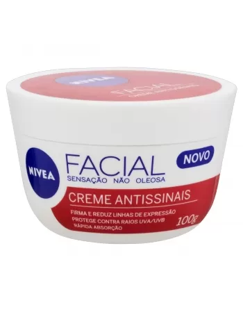 NIVEA FACIAL CREME ANTISSINAIS 100G