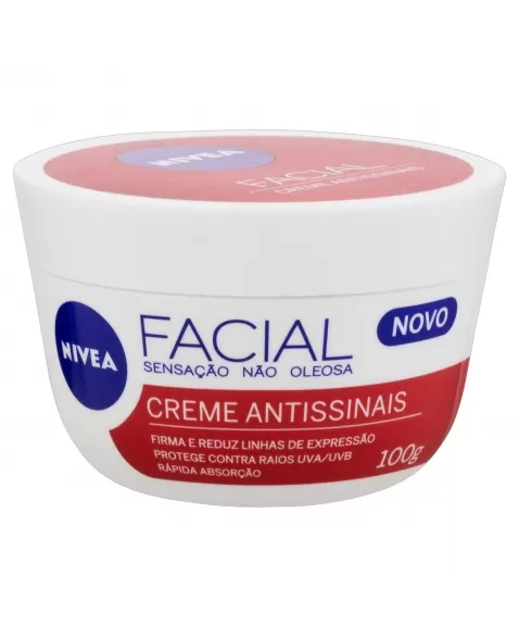 NIVEA FACIAL CREME ANTISSINAIS 100G