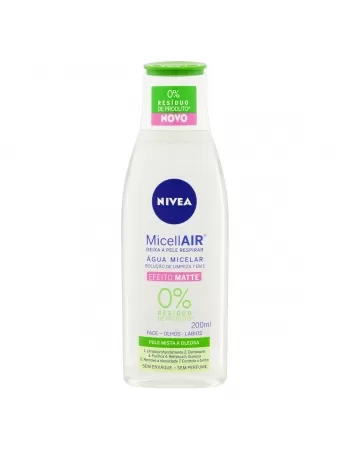 NIVEA AGUA MICELAR 7EM1 EFEITO MATTE 200ML