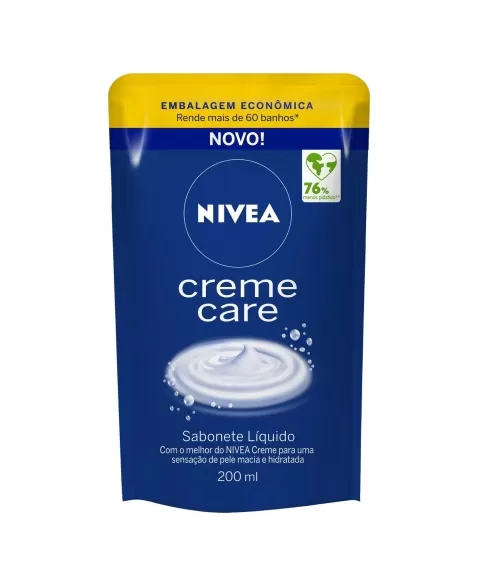 SABONETE LIQUIDO CREME CARE REFIL 200ML