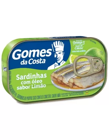 SARDINHAS SABOR LIMAO GDC 125G