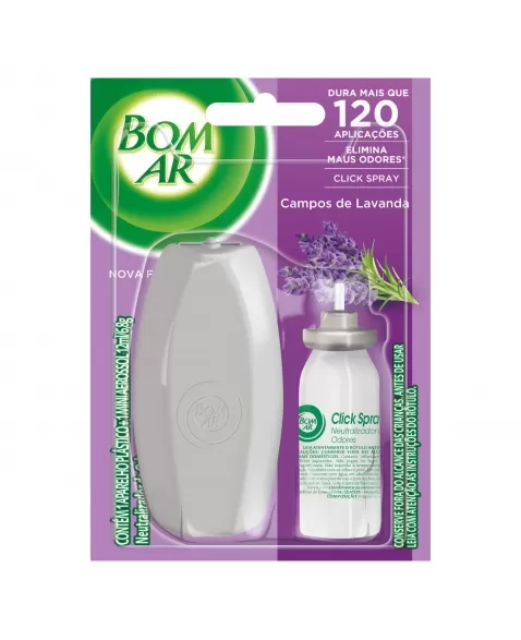 BOM AR CLICK SPRAY AP+REF LAVANDA 12ML