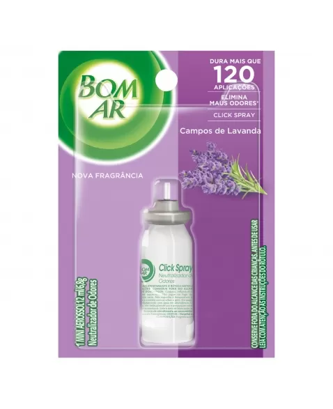 BOM AR CLICK SPRAY LAVANDA REF 12ML