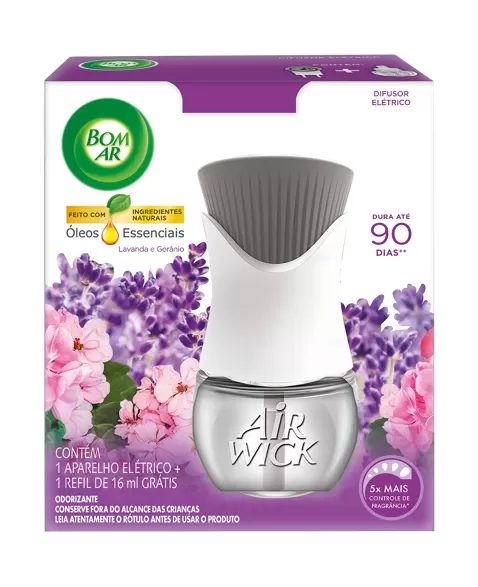 (P)BOM AR AIR WICK DIFUSOR LAVANDA AP GTS REF 16ML