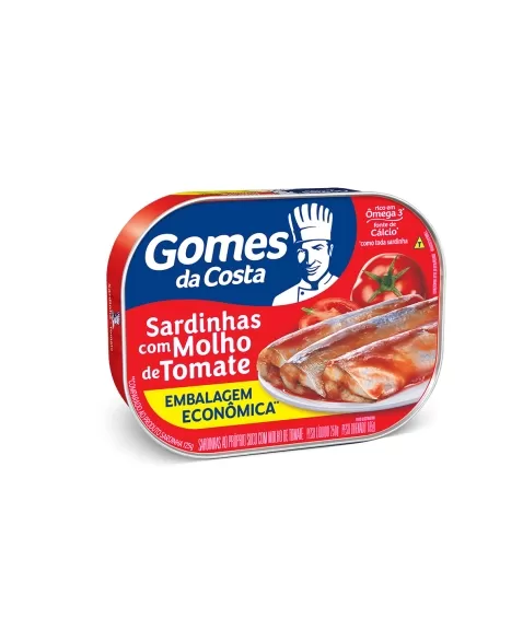 SARDINHAS COM MOLHO DE TOMATE GDC 250G