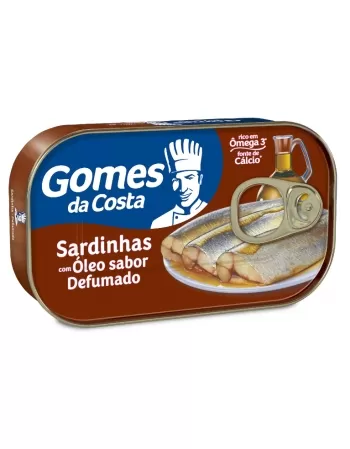 SARDINHAS AO OLEO DEFUMADA GDC 125G