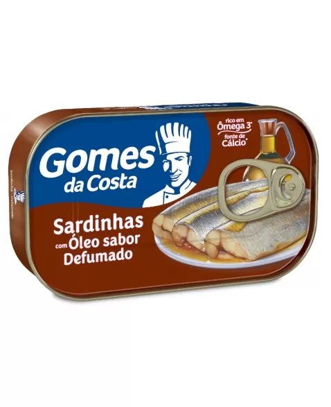 SARDINHAS AO OLEO DEFUMADA GDC 125G