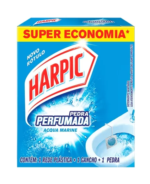 HARPIC PEDRA ACQUA MARINE SUPER ECONOMIA