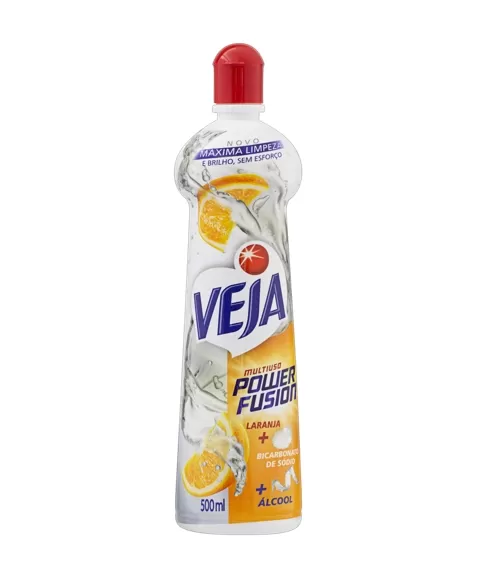 VEJA POWER FUSION LARANJA 500ML