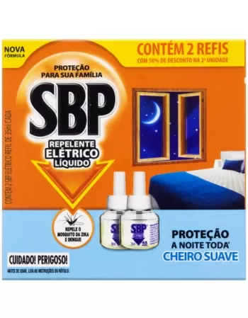 (P)2-SBP ELETRI 45 NOITES CHEIRO SUAVE REFIL 50%DESC NA 2UND