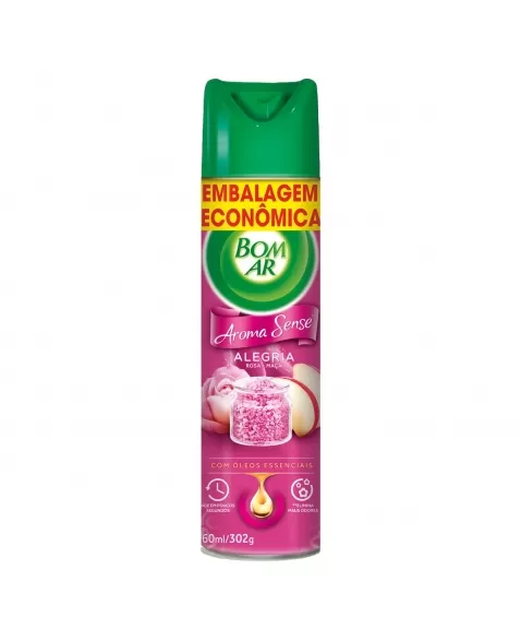 BOM AR AERO AROMA SENSE ALEGRIA 360ML