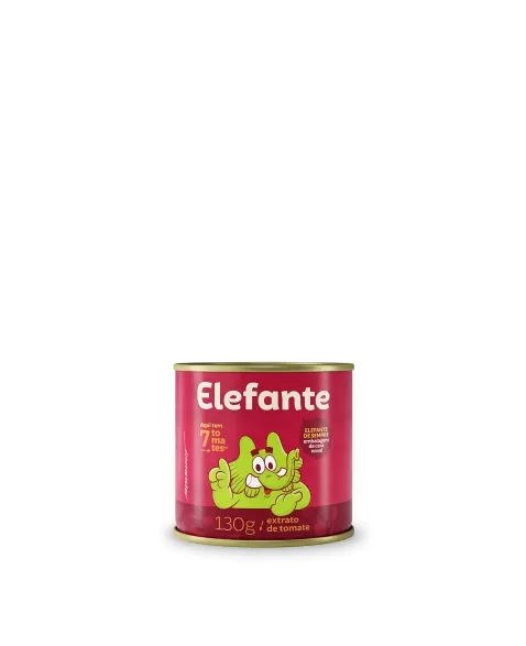 ELEFANTE EXTRATO DE TOMATE LATA 130G