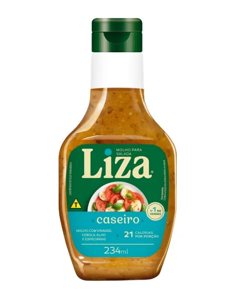 MOLHO SALADA LIZA CASEIRO 234ML