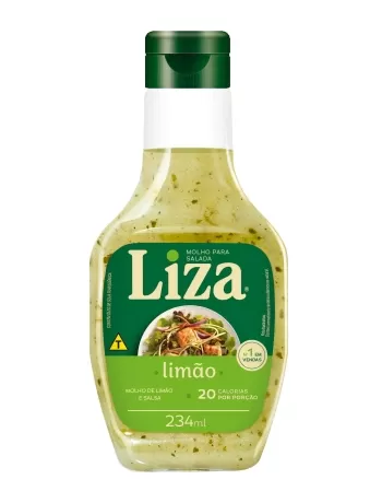 MOLHO SALADA LIZA LIMAO 234ML