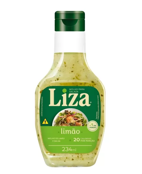 MOLHO SALADA LIZA LIMAO 234ML