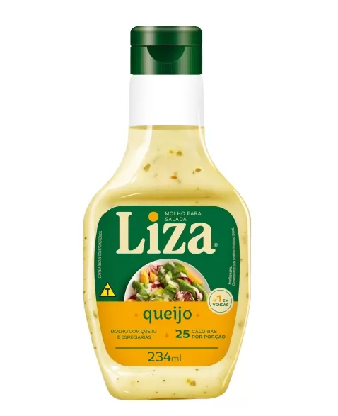 MOLHO SALADA LIZA QUEIJOS 234ML