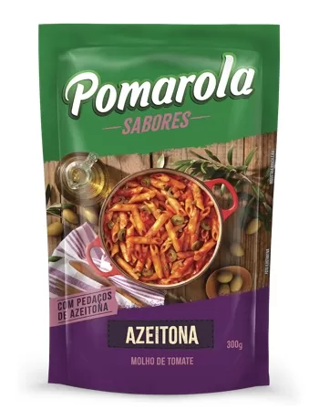 POMAROLA CASEIRO ALHO/AZEITE SACHE 300G