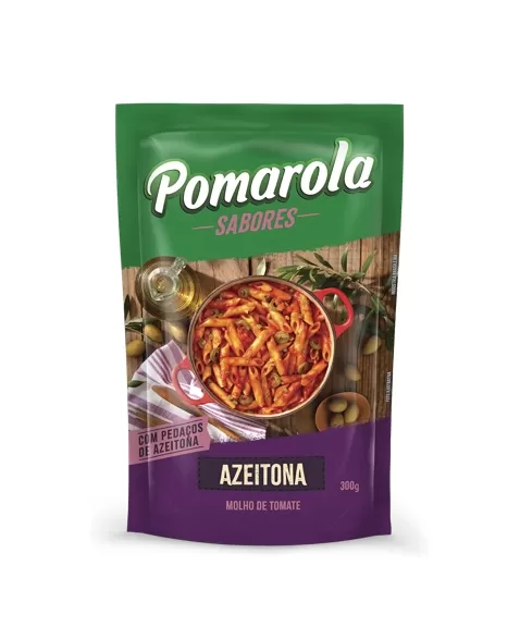 POMAROLA CASEIRO ALHO/AZEITE SACHE 300G