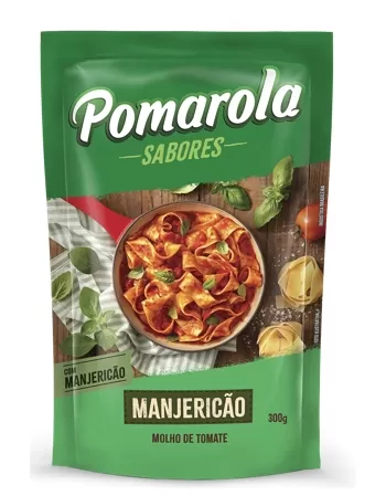 POMAROLA CASEIRO MANJERICAO 300G